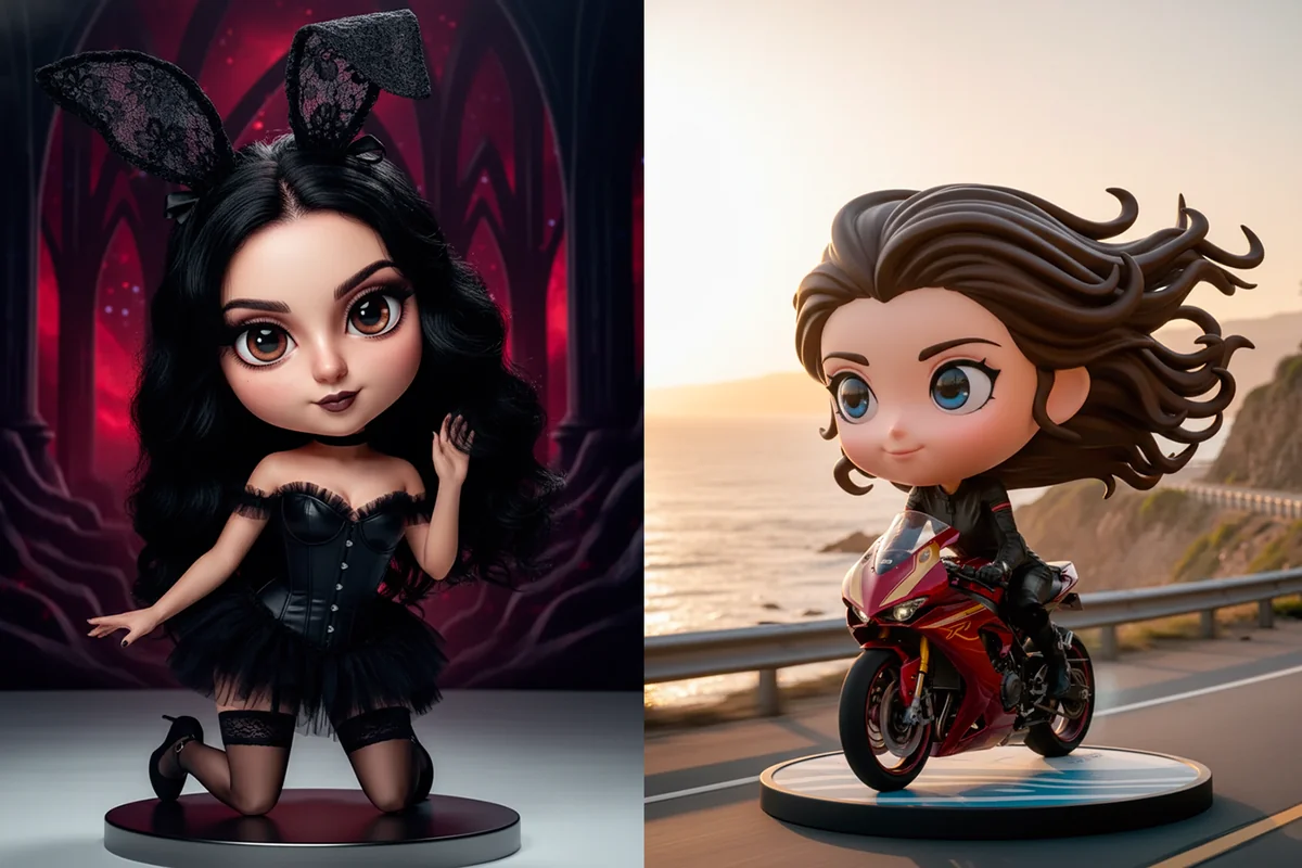 AI Q-Doll Creator GhibliIA effect preview