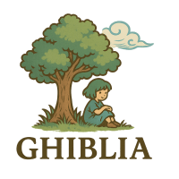 GhibliIA - 스튜디오 지브리 AI 아트 생성기 로고